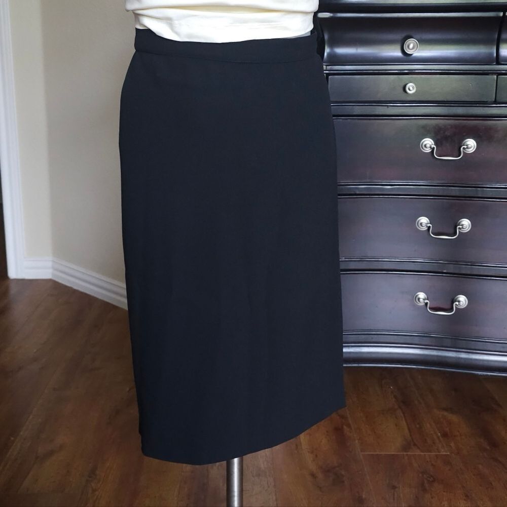Sonia Rykiel Classic Black Pencil Skirt
